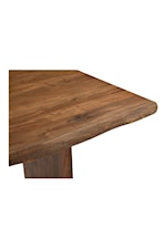 Moe's Home Collection Lila Rustic Dining Table with Solid Acacia Wood