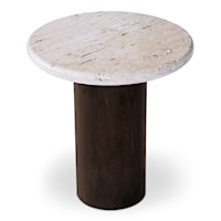 Contemporary Round Accent Table