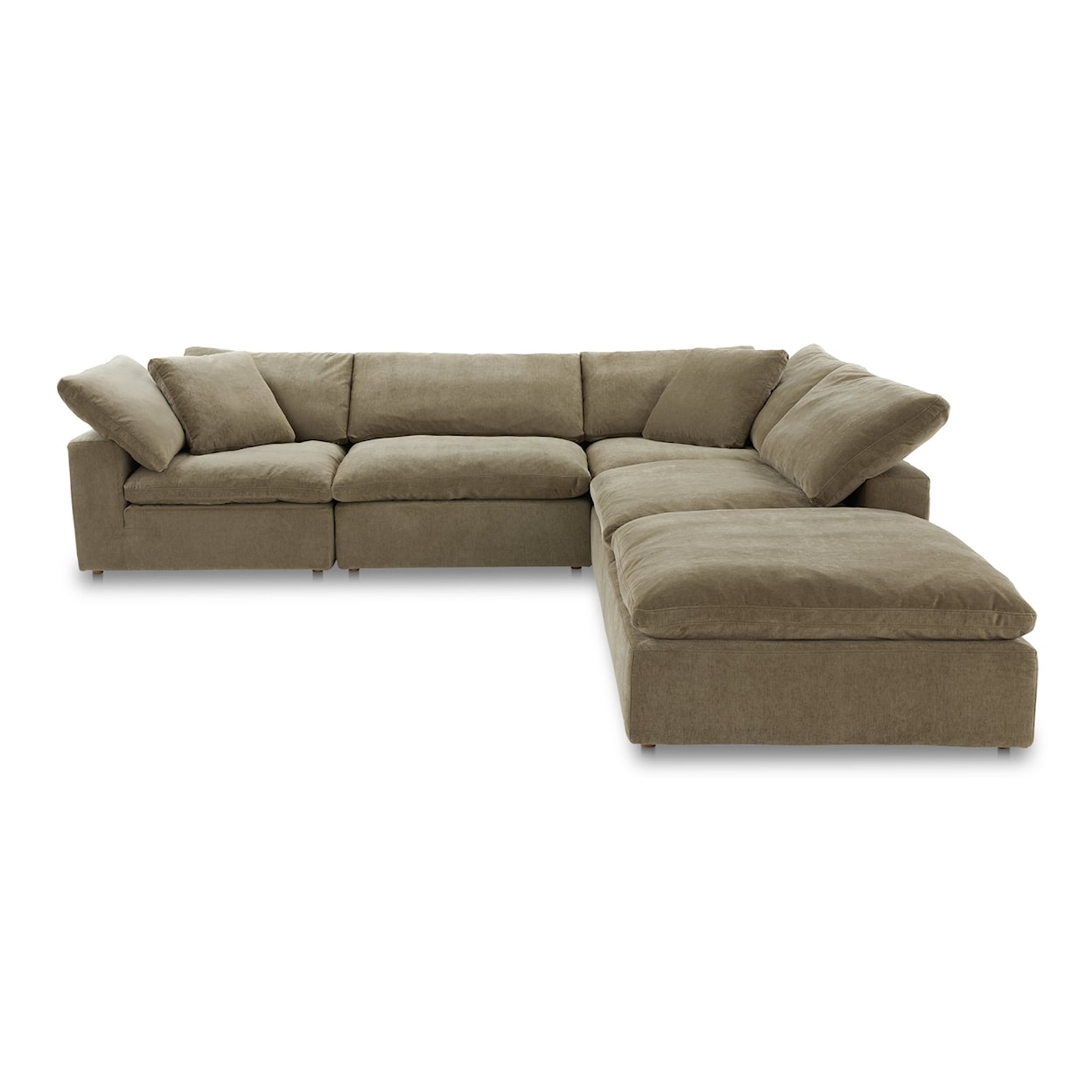 Moe's Home Collection Clay Dream Sectional Sofa