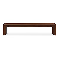 Contemporary Large Dining Bench