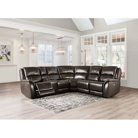 6-Piece Power Reclining Sectional Sofa