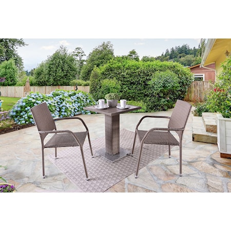 3-Piece Patio Bistro Set