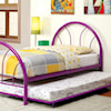 Furniture of America Rainbow Youth Full Bed with Trundle