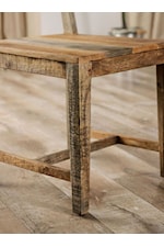 Furniture of America Galanthus Rustic 3-Shelf Wooden Bookcase