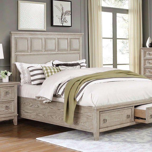 King Storage Bed