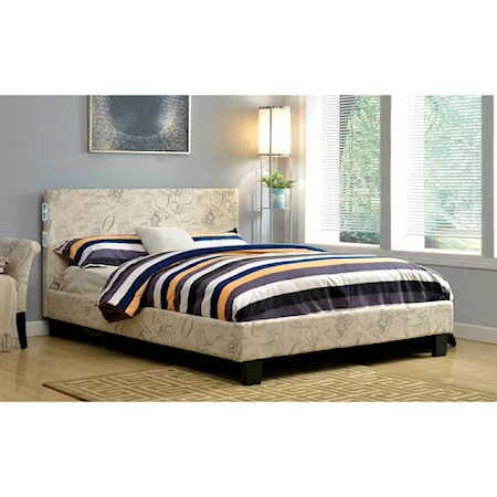 Contemporary Full Platform Bed