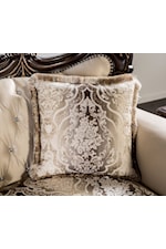 Furniture of America Palencia Traditional Loveseat with Carved Details