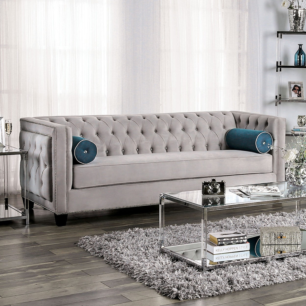 FUSA Silvan Sofa and Loveseat Set