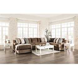 Furniture of America Living Room Love Seat SM2676-LV - Furniture