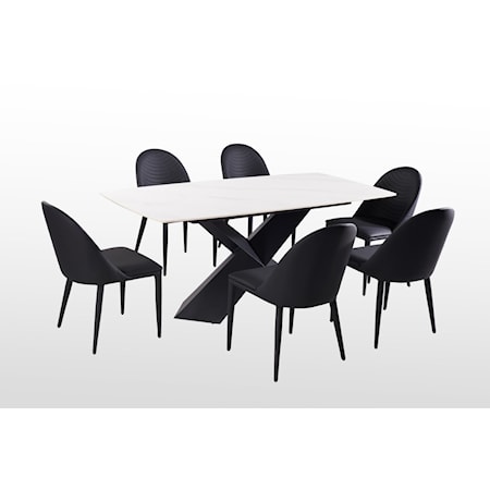 7-Piece Dining Table Set