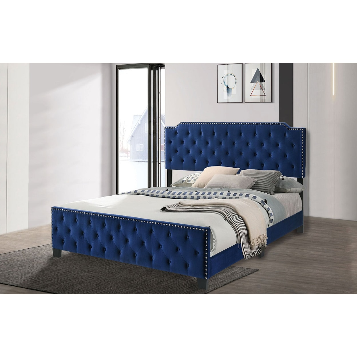 Furniture of America Charlize King Bed