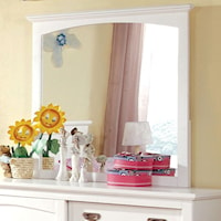 Transitional Square Arched Mirror