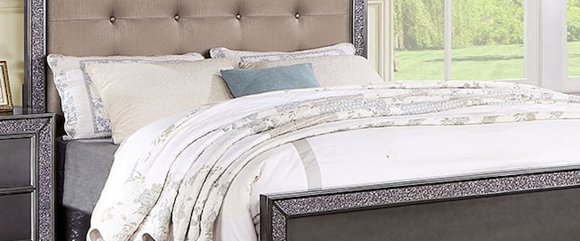 Glam 5-Piece King Bedroom Set