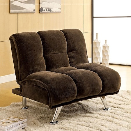 Contemporary Dark Brown Chair 