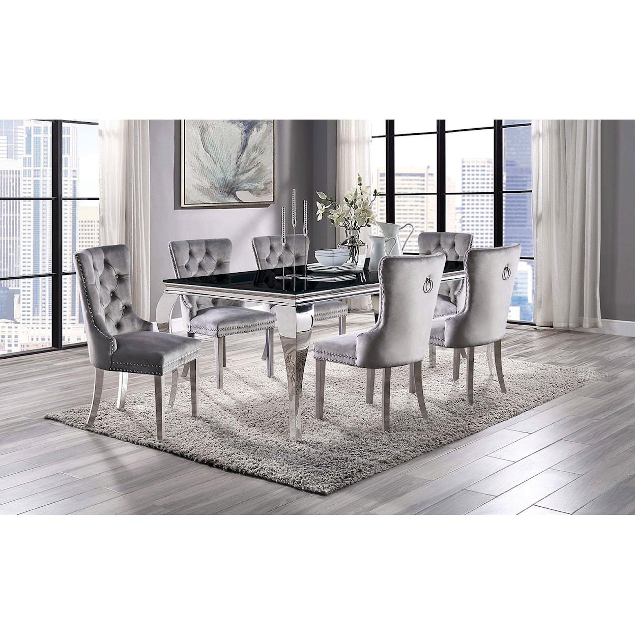 Furniture of America Neuveville Dining Table