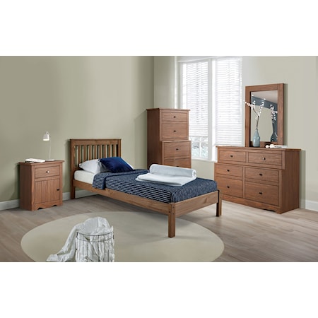 4 Pc. Twin Bedroom Set