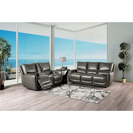 2-Piece Power Reclining Living Room Set