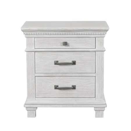 3-Drawer Nightstand