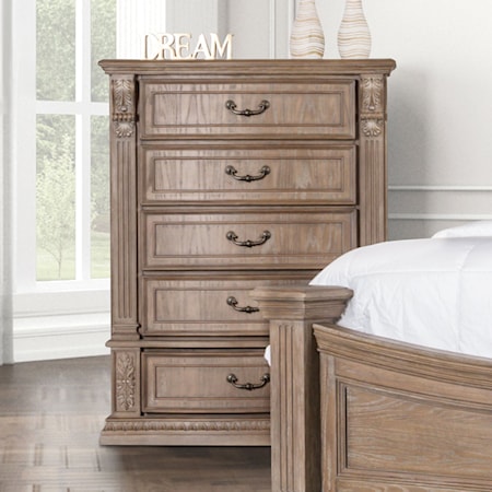 5-Drawer Bedroom Chest