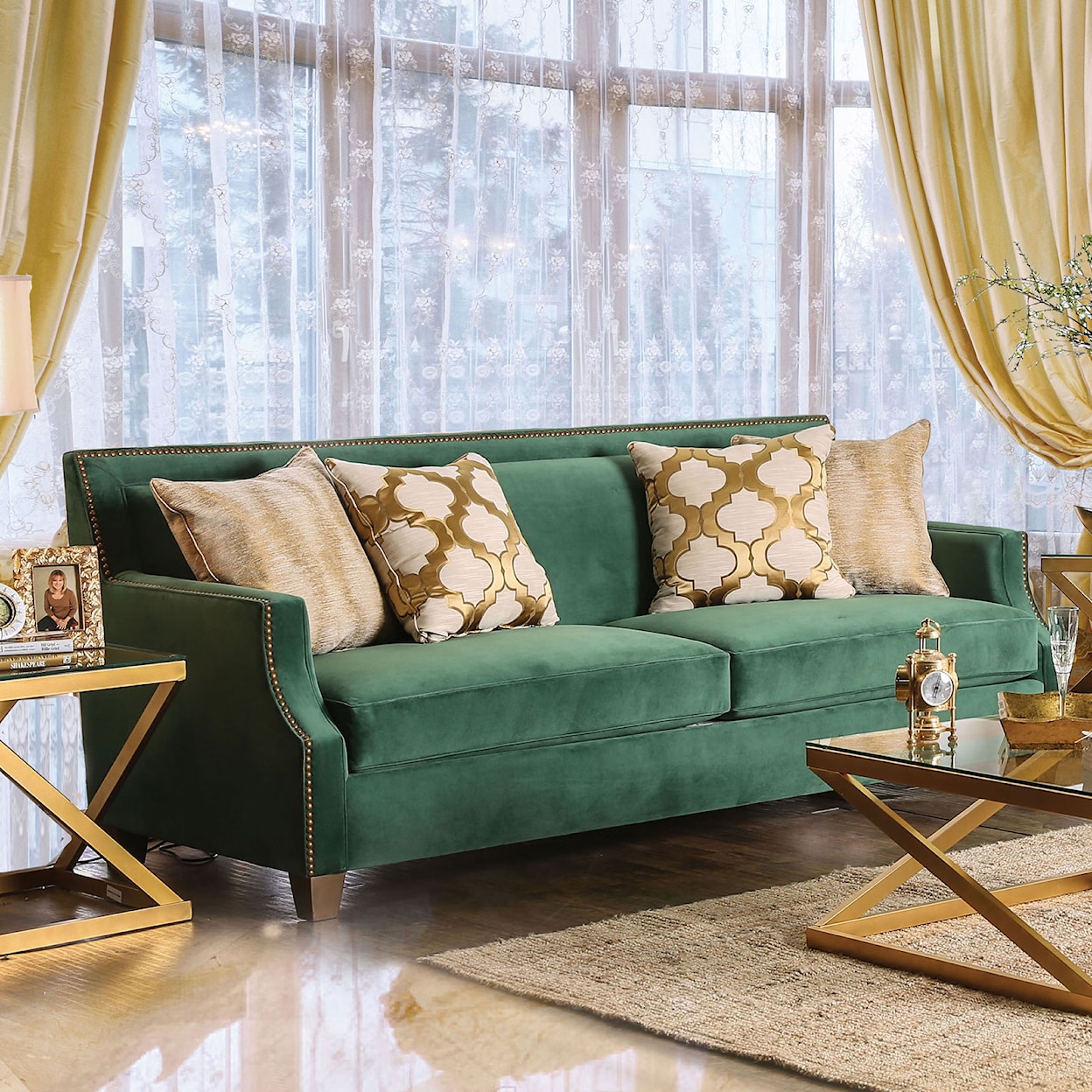 Furniture of America Verdante Sofa