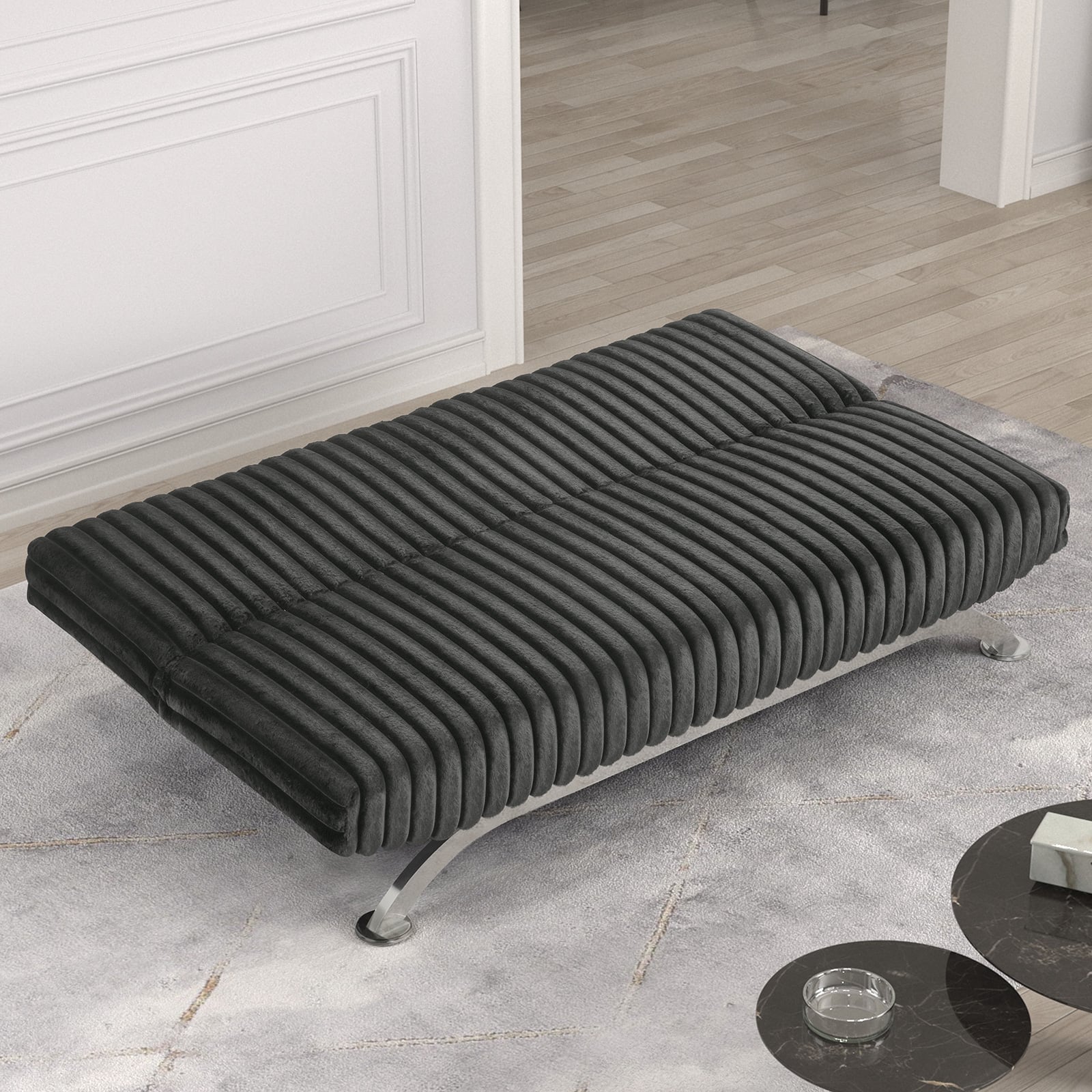 Furniture of America Villeneuve Futon Sofa Bed