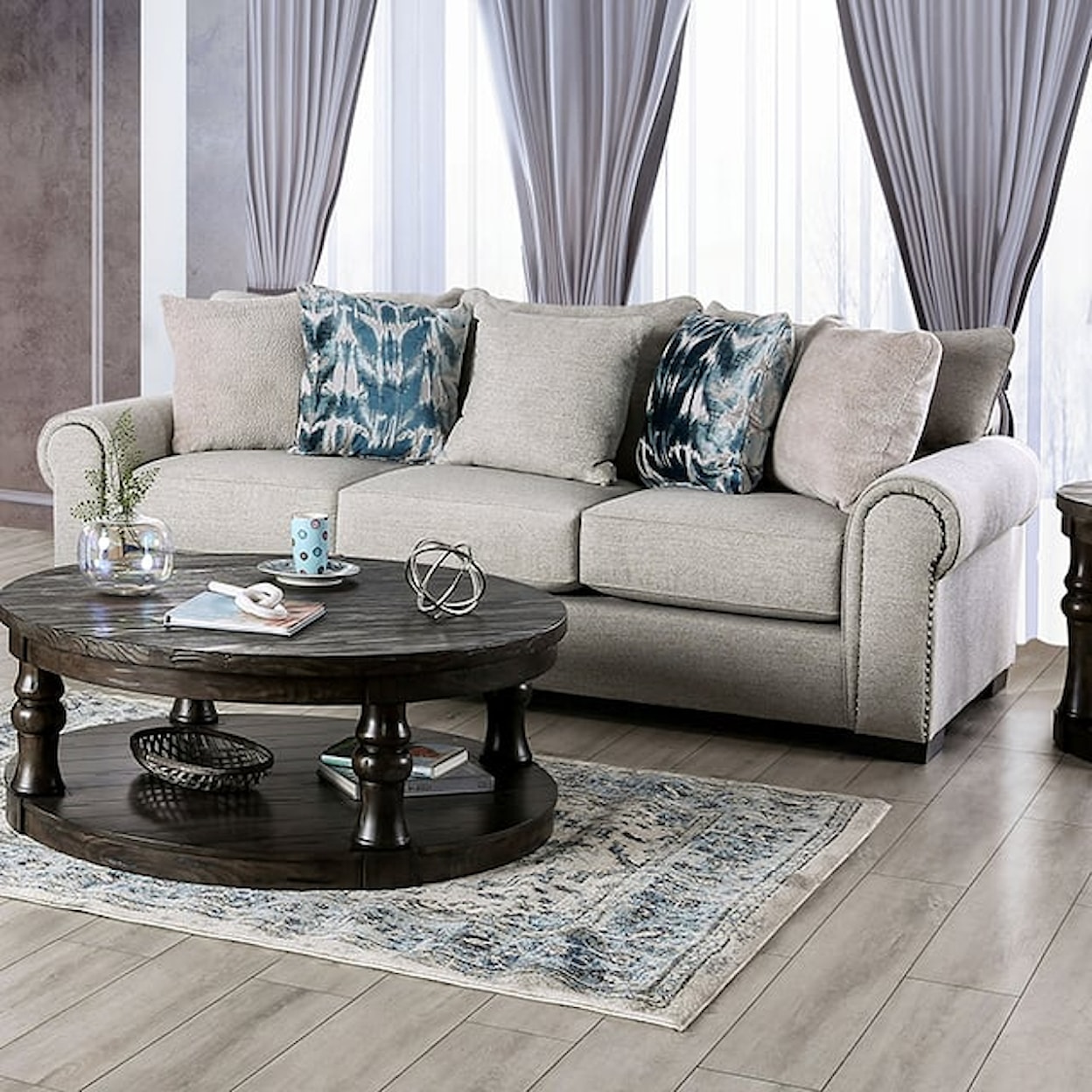 Furniture of America - FOA Laredo 2-Piece Living Room Set