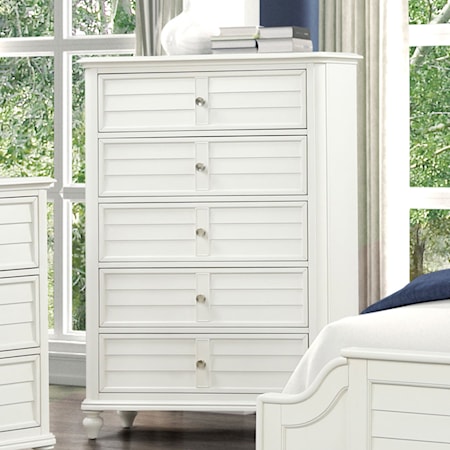 5-Drawer Bedroom Chest