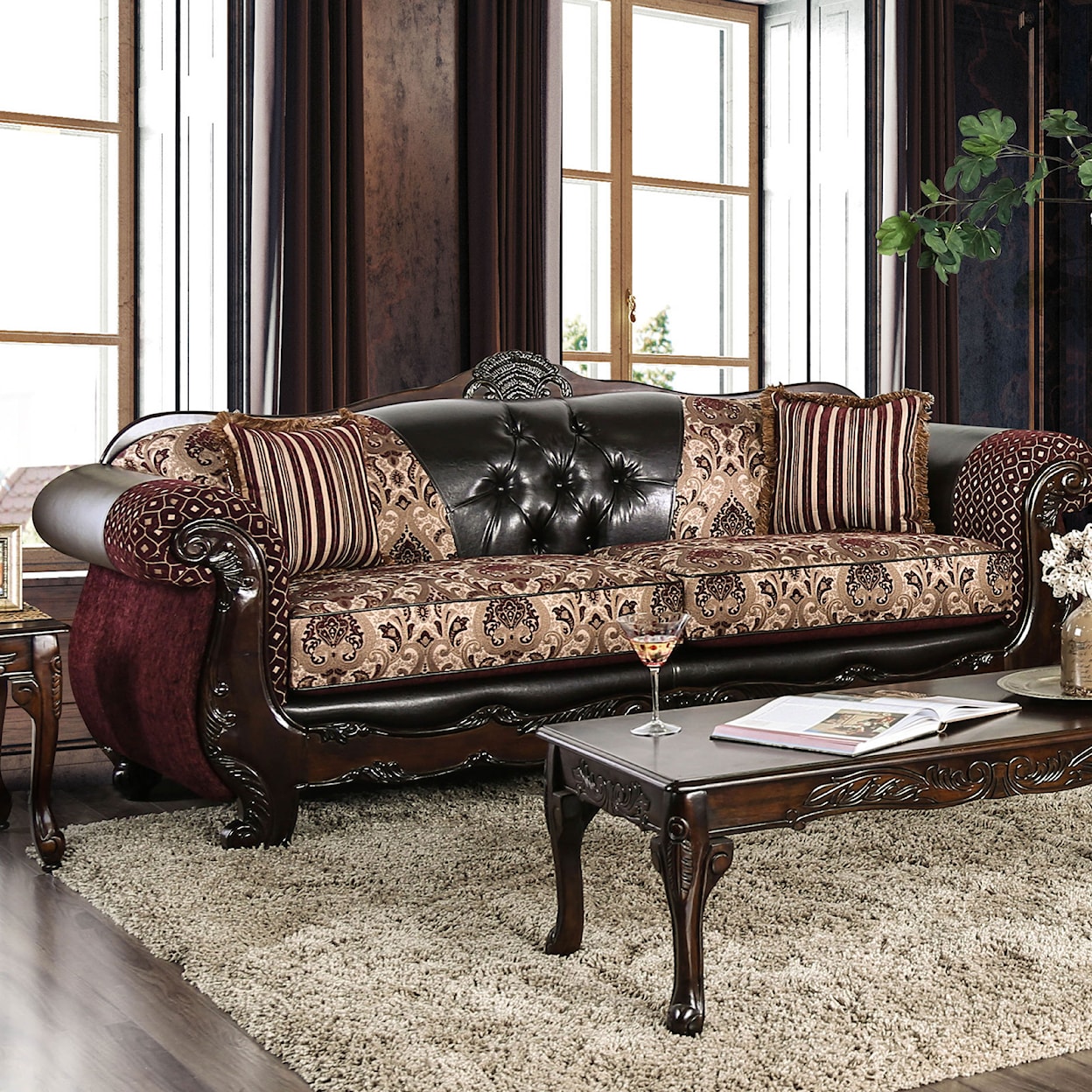 Furniture of America Quirino Sofa