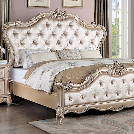 Upholstered Queen Bed