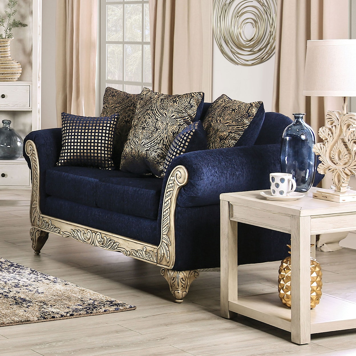 Furniture of America Marinella Loveseat