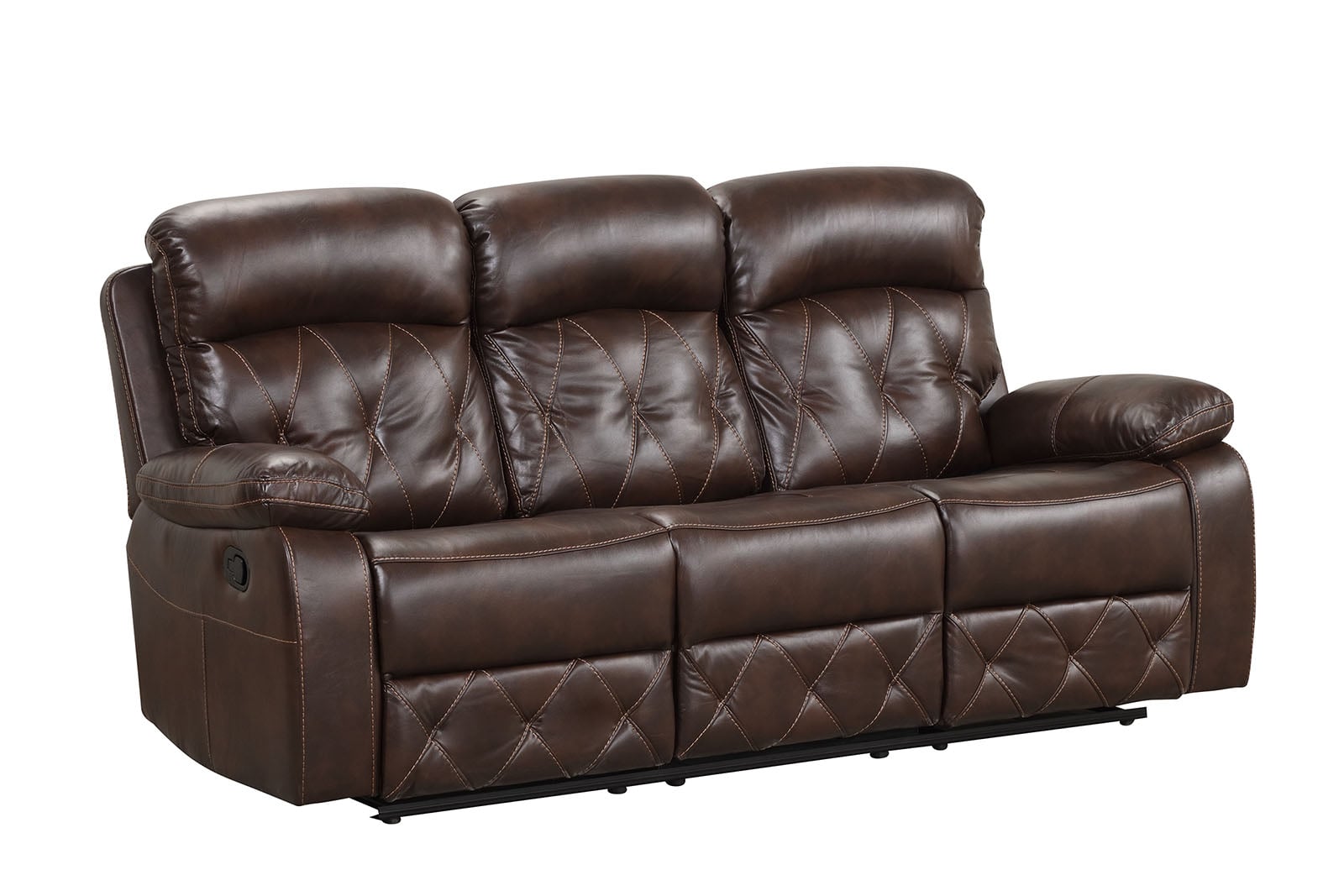 Manual Reclining Sofa and Loveseat Set