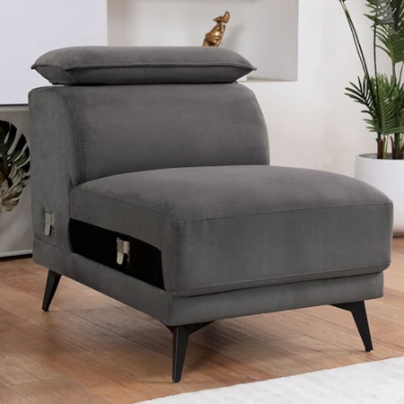 Accent Chair with Adjustable Headrest