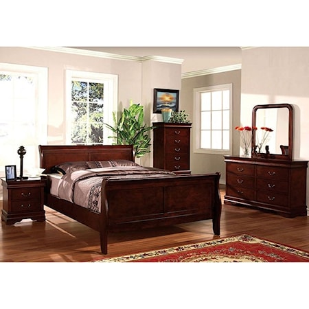 King Sleigh Bed