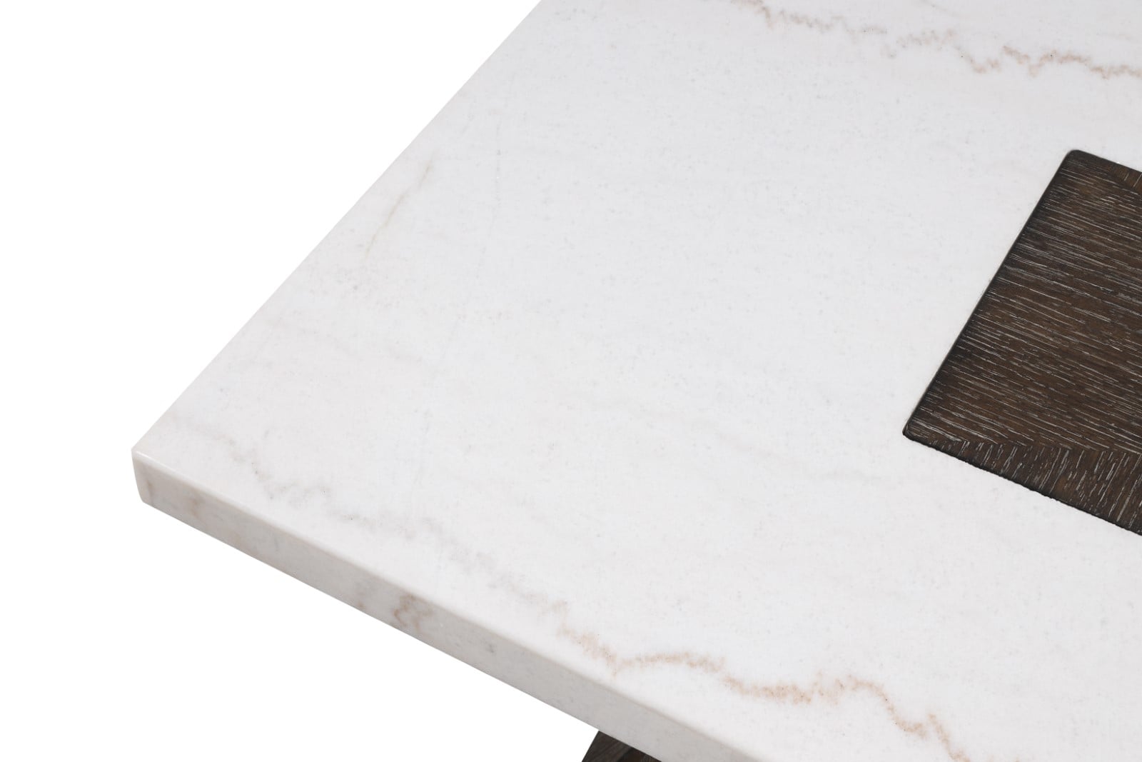 Rectangle Coffee Table with Marble Top