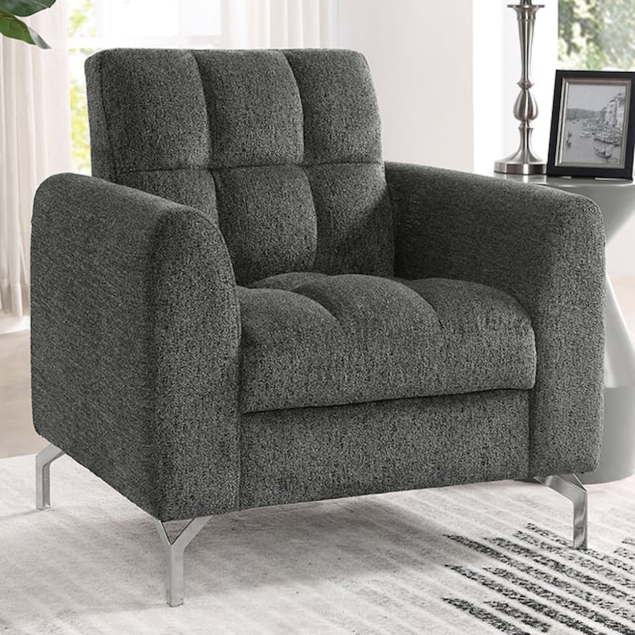 Furniture of America Lupin Upholstered Chaird