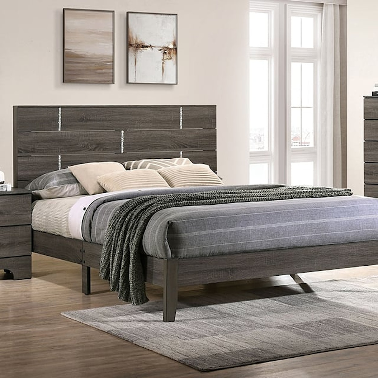 Furniture of America Richterswil King Bed