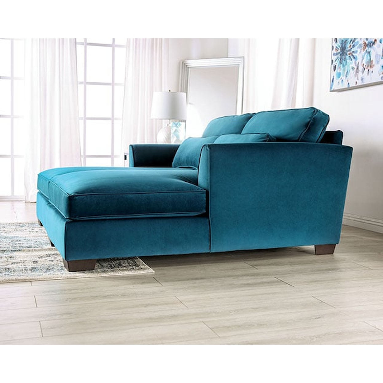 Furniture of America Peregrine Sectional Sofa