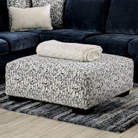 Contemporary Upholstered Ottoman