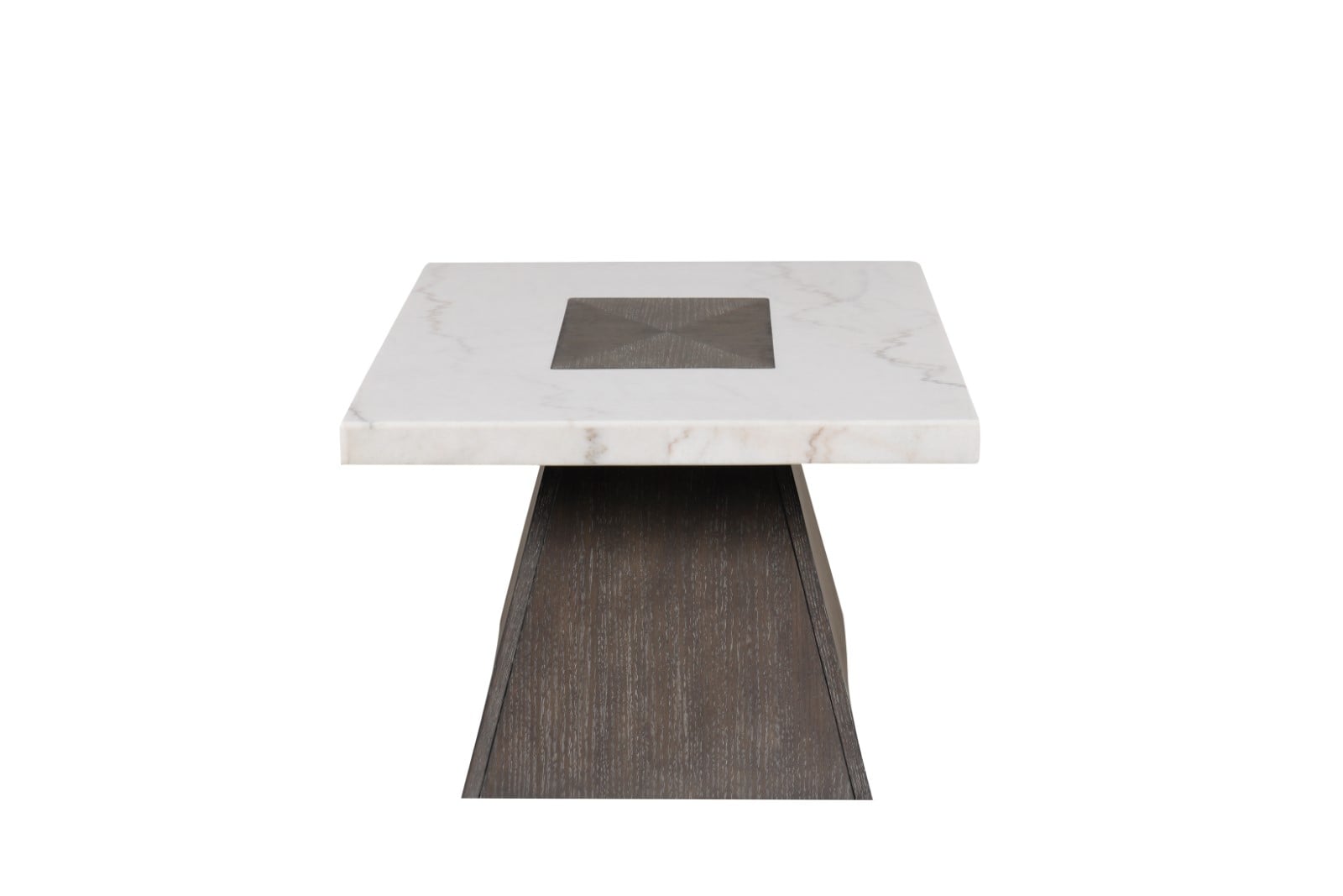 Furniture of America Grasten Rectangle Coffee Table with Marble Top