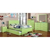 Furniture of America Prismo Youth Twin Platform Bed with Trundle