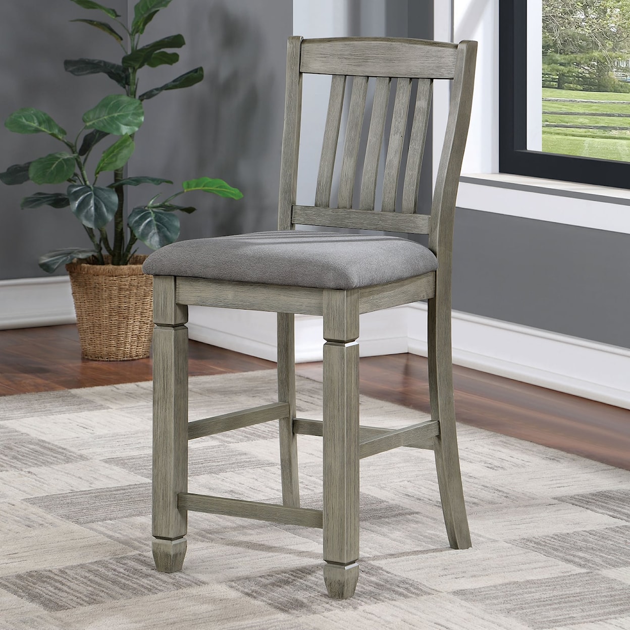 Furniture of America - FOA ANAYA Counter Height Chair