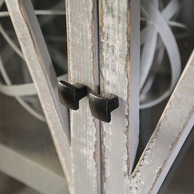 Furniture of America Zenia Storage Curio