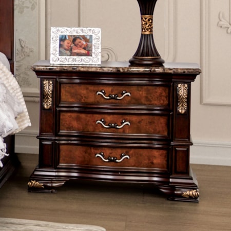 3-Drawer Nightstand