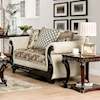 Furniture of America Caldiran Sofa and Loveseat Set