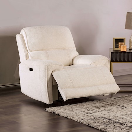 Upholstered Power Recliner