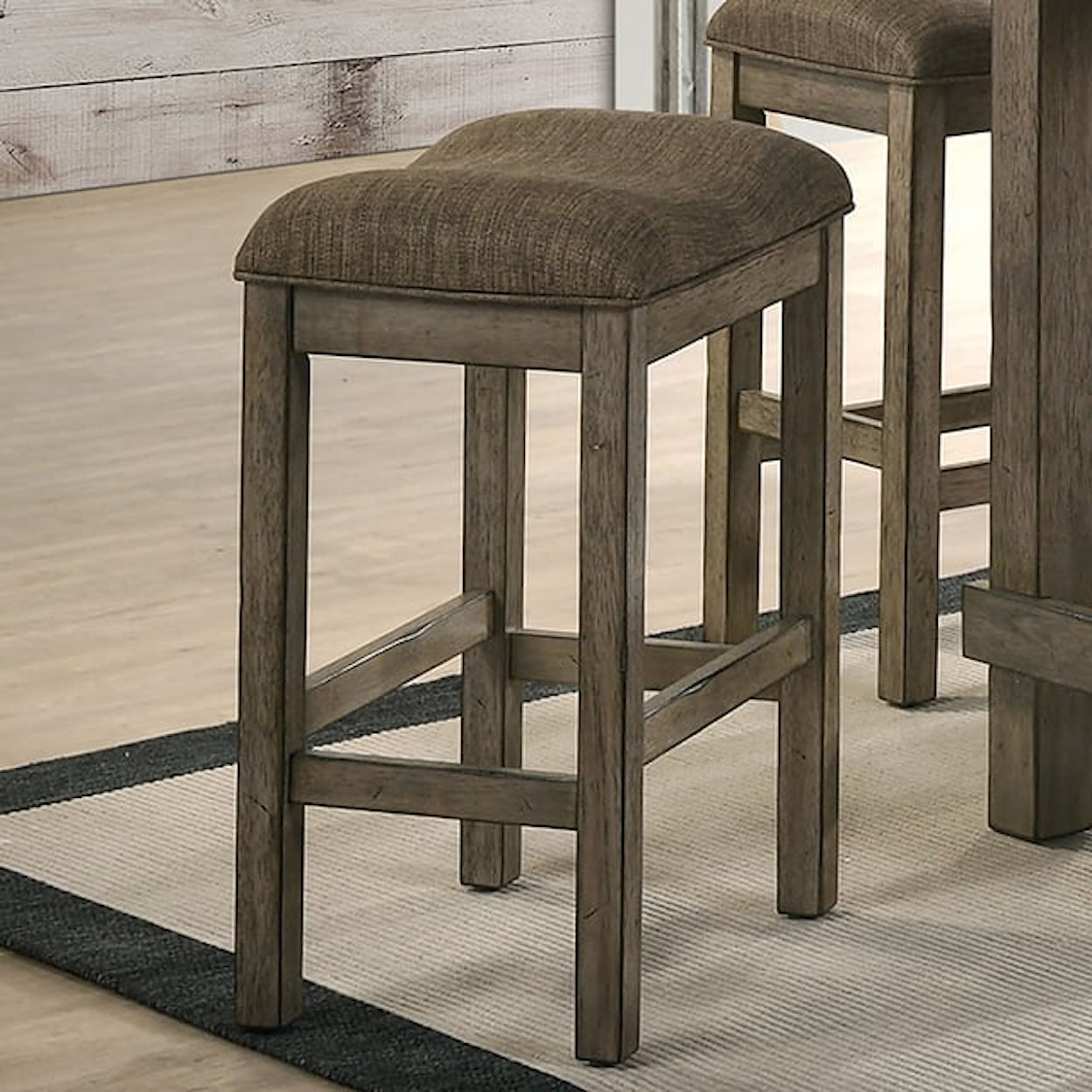 Furniture of America Gumboro Stool