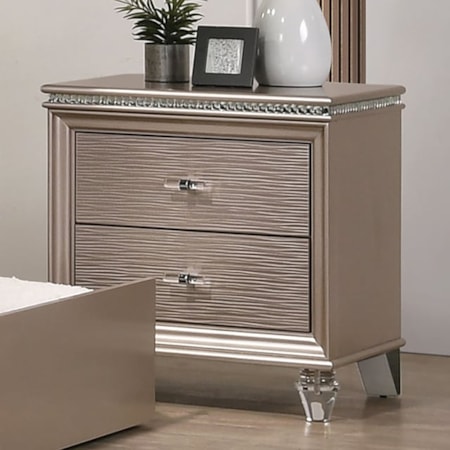 2 Drawer Nightstand
