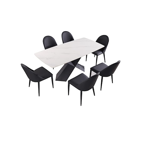 7-Piece Dining Table Set