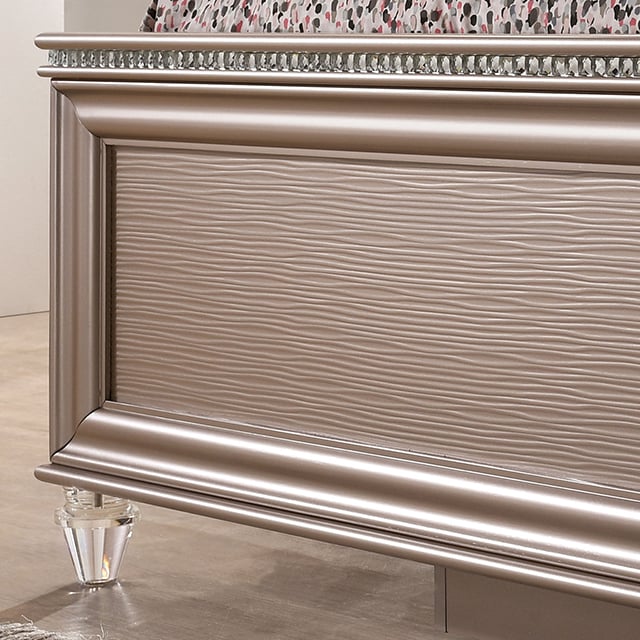 Full Bed with Upholstered Headboard