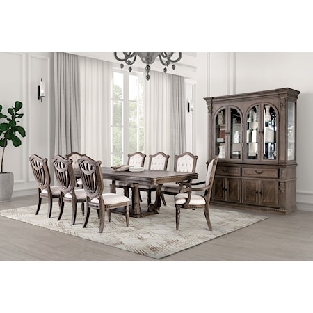 9-Piece Dining Table Set